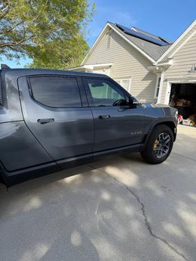 Gray 2022 Rivian R1T Launch Edition