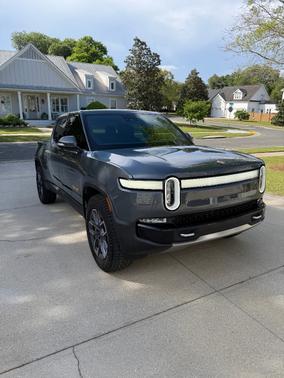 Gray 2022 Rivian R1T Launch Edition