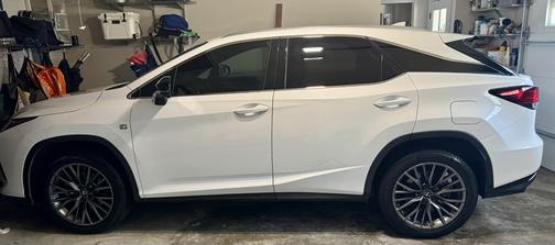 White 2021 Lexus RX 350 F SPORT Appearance