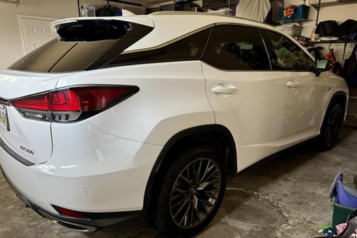 White 2021 Lexus RX 350 F SPORT Appearance