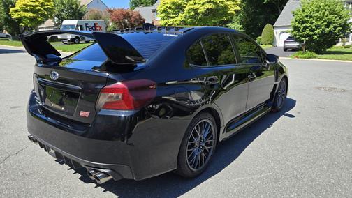 Black 2016 Subaru WRX STI Base