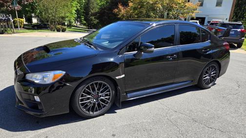 Black 2016 Subaru WRX STI Base