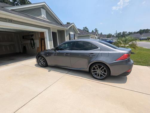 Gray 2017 Lexus IS 200t F SPORT