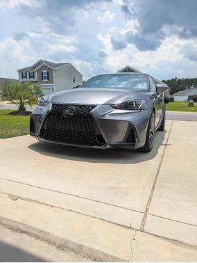 Gray 2017 Lexus IS 200t F SPORT