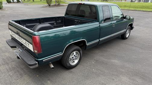 Green 1996 Chevrolet 1500 Extended Cab