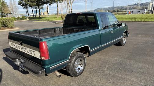 Green 1996 Chevrolet 1500 Extended Cab