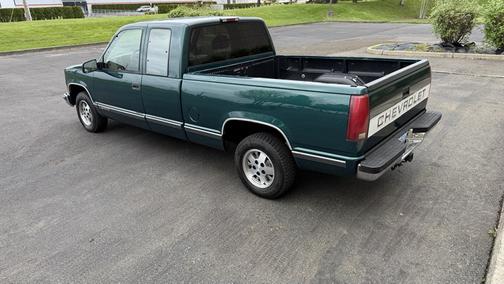 Green 1996 Chevrolet 1500 Extended Cab