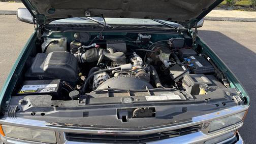 Green 1996 Chevrolet 1500 Extended Cab