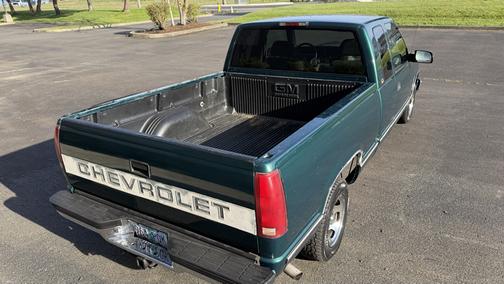 Green 1996 Chevrolet 1500 Extended Cab