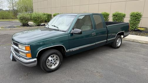 Green 1996 Chevrolet 1500 Extended Cab