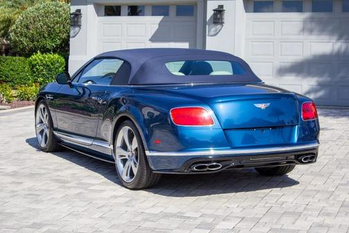 Blue 2016 Bentley Continental GT V8 S