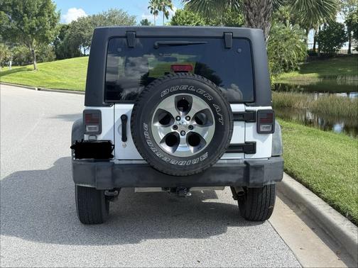 White 2011 Jeep Wrangler Unlimited Sport
