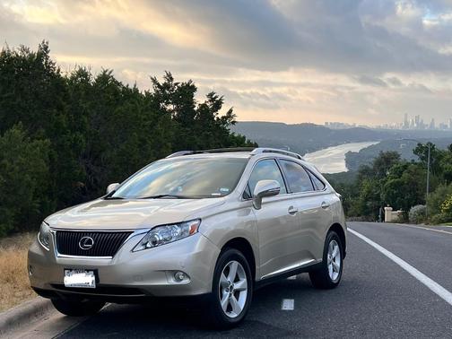 Gold 2012 Lexus RX 350 Base