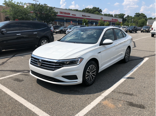 White 2019 Volkswagen Jetta 1.4T SEL