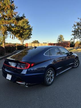 Blue 2022 Hyundai SONATA SEL