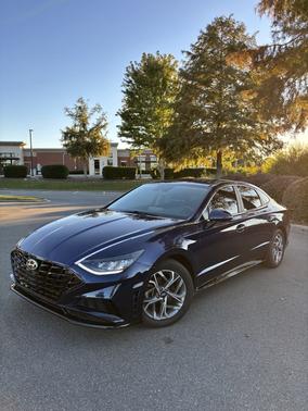 Blue 2022 Hyundai SONATA SEL
