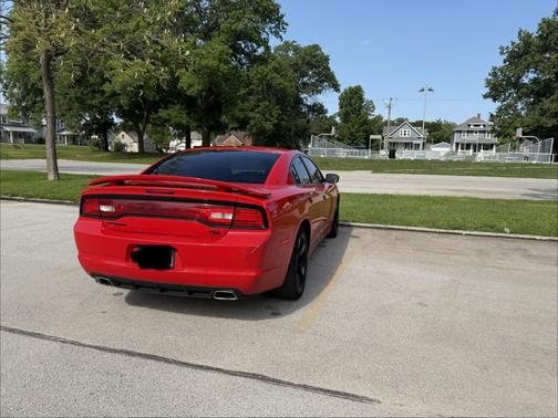 Red 2013 Dodge Charger R/T
