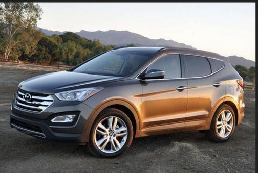 Gray 2014 Hyundai Santa Fe Sport 2.4L