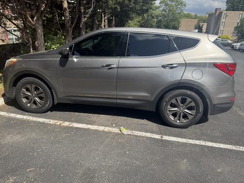 Gray 2014 Hyundai Santa Fe Sport 2.4L