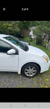 White 2009 Nissan Sentra 2.0 SL