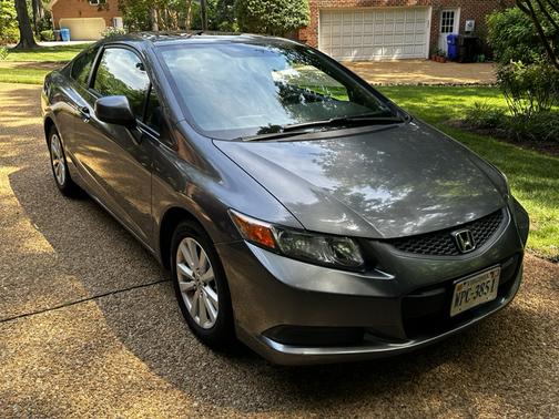 Gray 2012 Honda Civic EX
