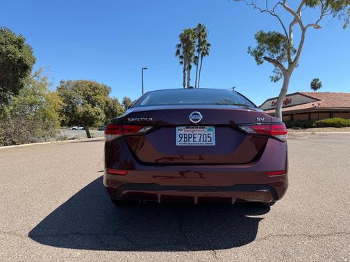 Brown 2022 Nissan Sentra SV