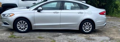 Silver 2017 Ford Fusion S