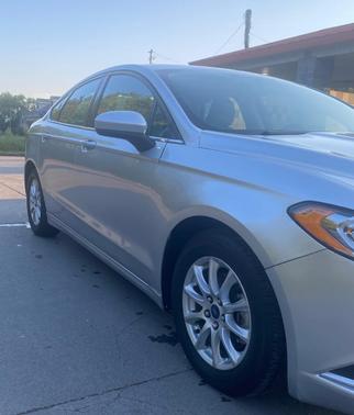 Silver 2017 Ford Fusion S