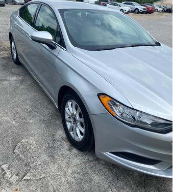 Silver 2017 Ford Fusion S