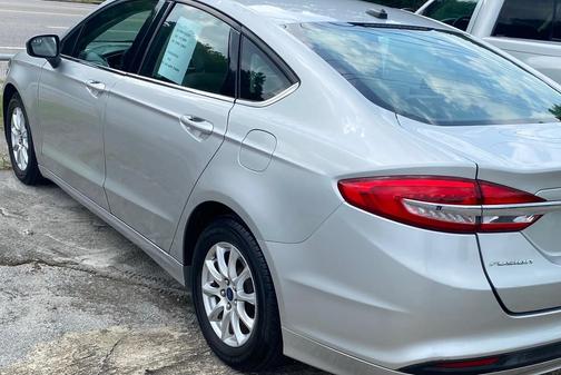 Silver 2017 Ford Fusion S