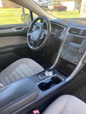 Silver 2017 Ford Fusion S