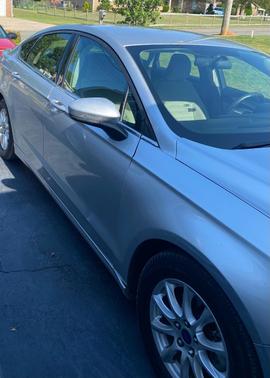 Silver 2017 Ford Fusion S