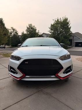 White 2019 Hyundai Veloster N