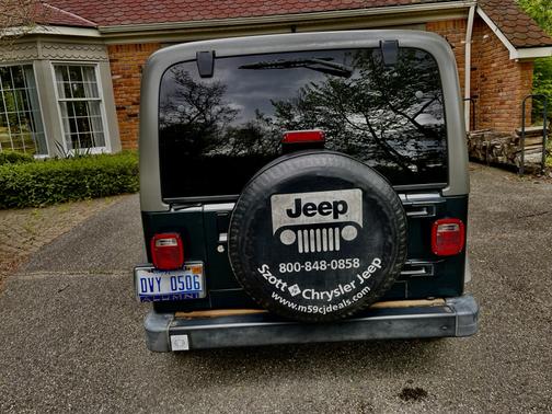 Green 2005 Jeep Wrangler X