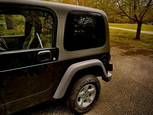 Green 2005 Jeep Wrangler X