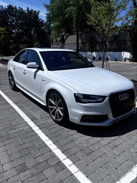 White 2015 Audi S4 3.0T Premium Plus
