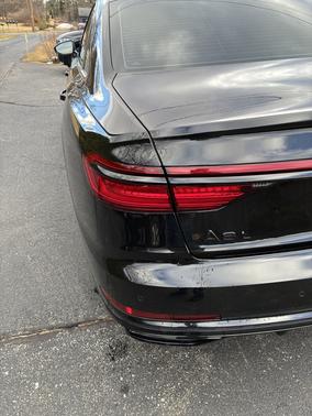 Black 2021 Audi A8 L 55