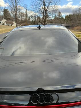 Black 2021 Audi A8 L 55