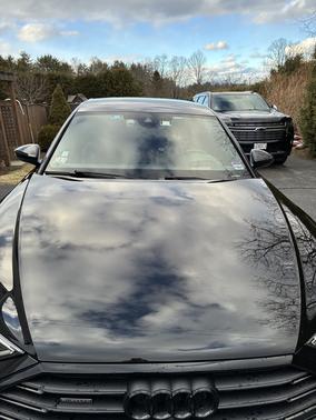 Black 2021 Audi A8 L 55