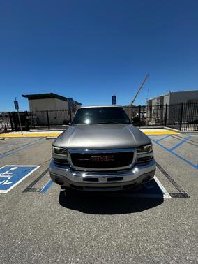 Gray 2003 GMC Sierra 1500 SLE Extended Cab