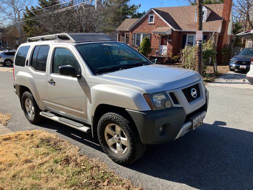 Silver 2010 Nissan Xterra S
