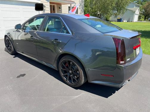 Gray 2009 Cadillac CTS-V Base
