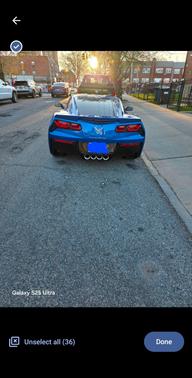 Blue 2014 Chevrolet Corvette Stingray Base