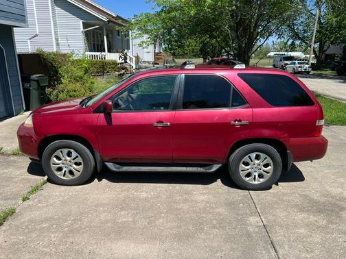 Red 2003 Acura MDX Touring