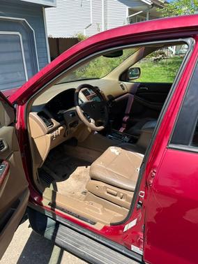 Red 2003 Acura MDX Touring