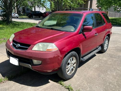Red 2003 Acura MDX Touring
