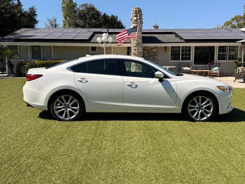 White 2015 Mazda Mazda6 i Touring