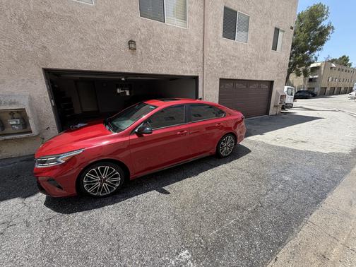 Red 2023 Kia Forte GT