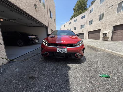 Red 2023 Kia Forte GT