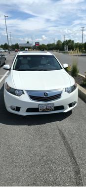 White 2012 Acura TSX Technology